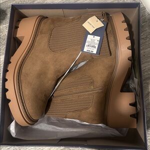 Brown Suede women Boots